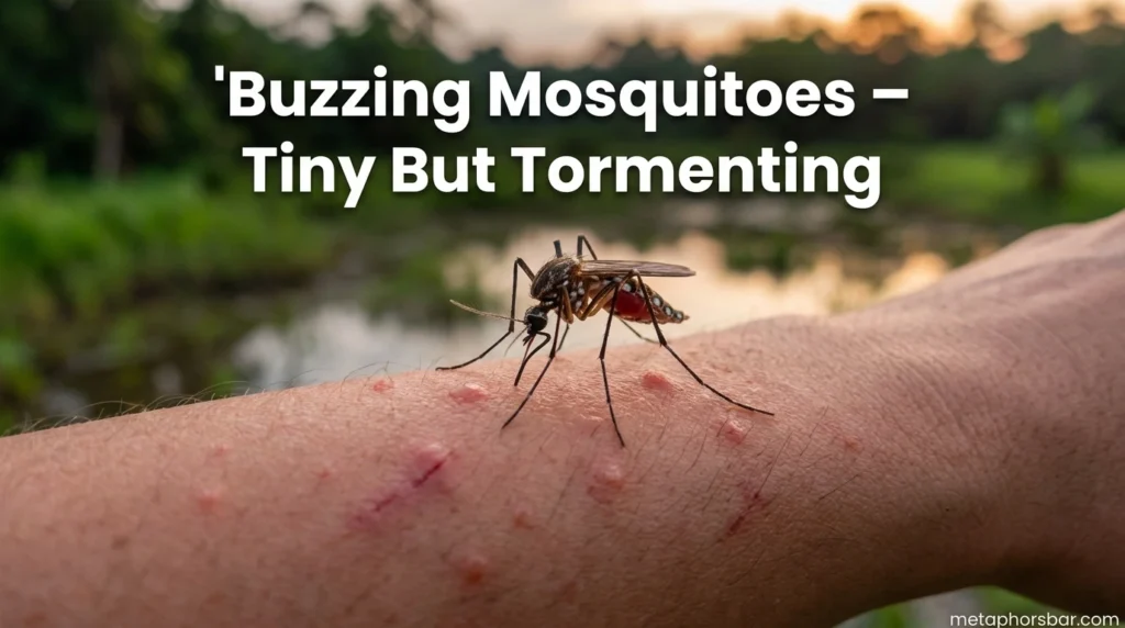 Buzzing Mosquitoes – Tiny But Tormenting