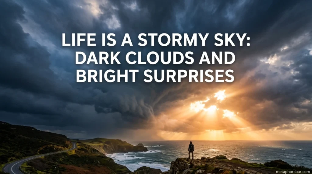 Life Is a Stormy Sky: Dark Clouds and Bright Surprises