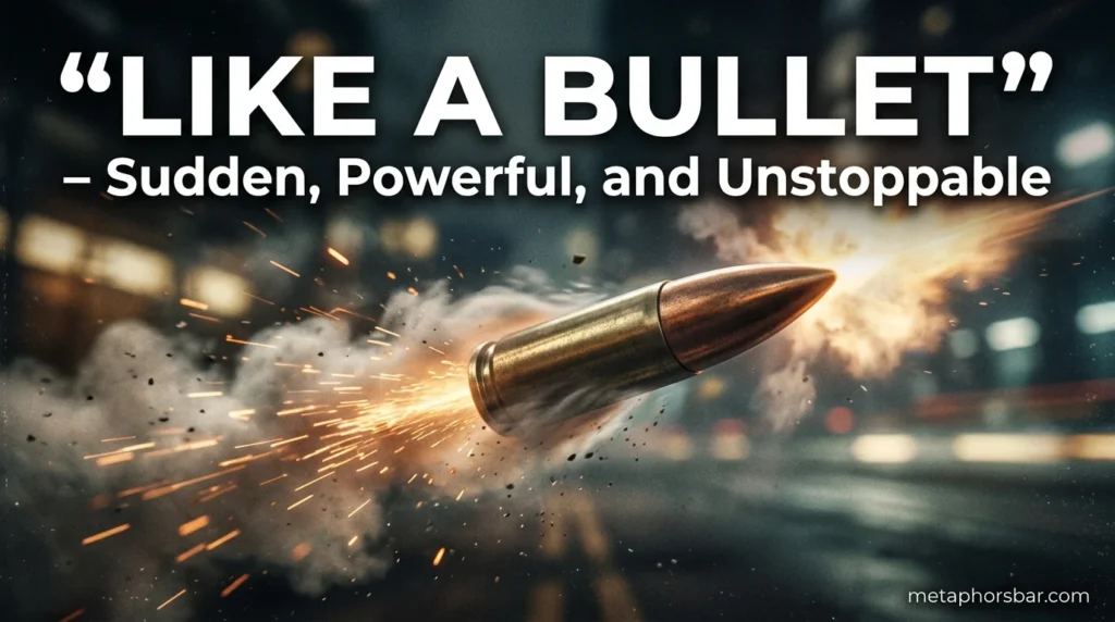 “Like a Bullet” – Sudden, Powerful, and Unstoppable
