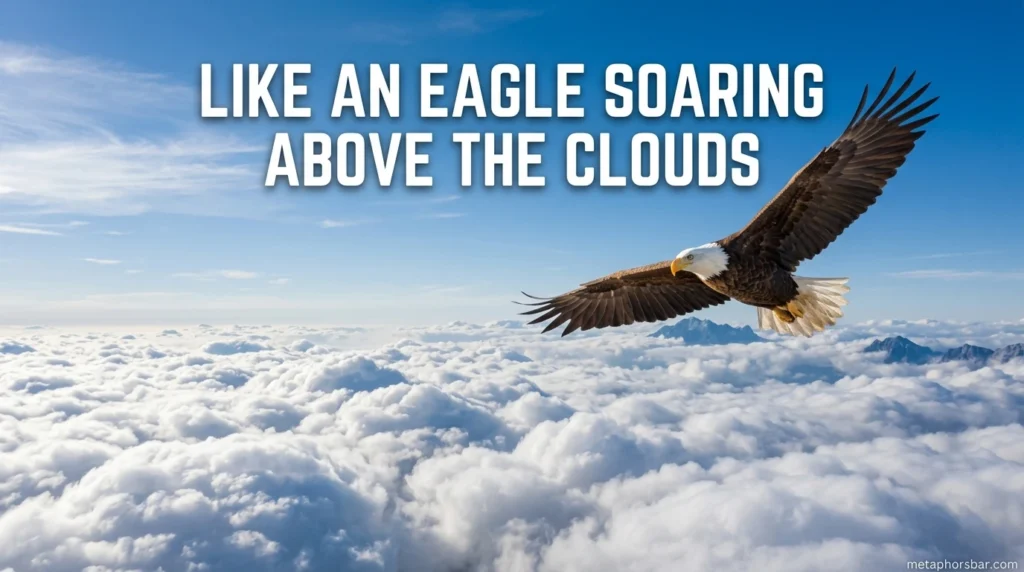 Like an Eagle Soaring Above the Clouds