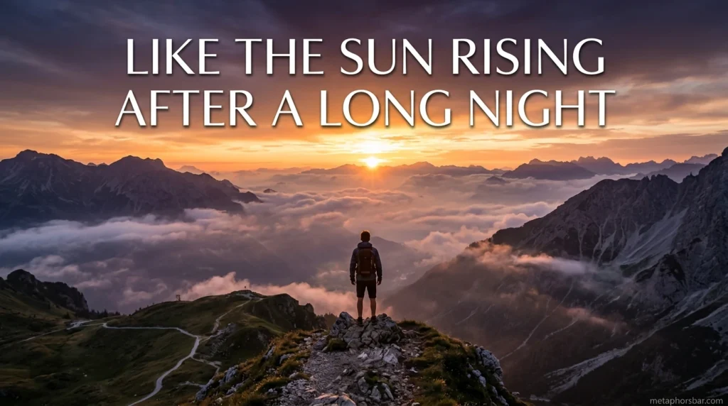 Like the Sun Rising After a Long Night