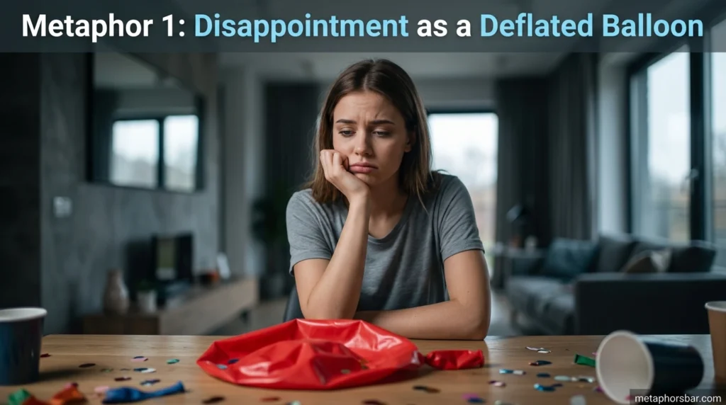 Metaphor 1: Disappointment as a Deflated Balloon