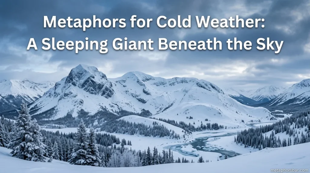 Metaphors for Cold Weather: A Sleeping Giant Beneath the Sky