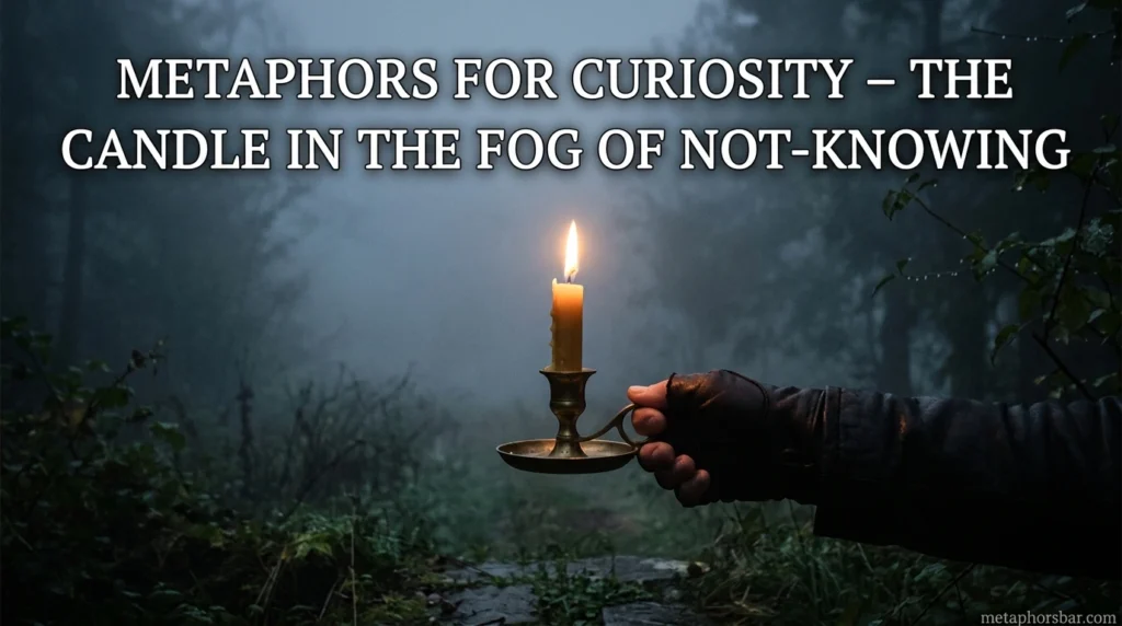 Metaphors for Curiosity – The Candle in the Fog of Not-Knowing