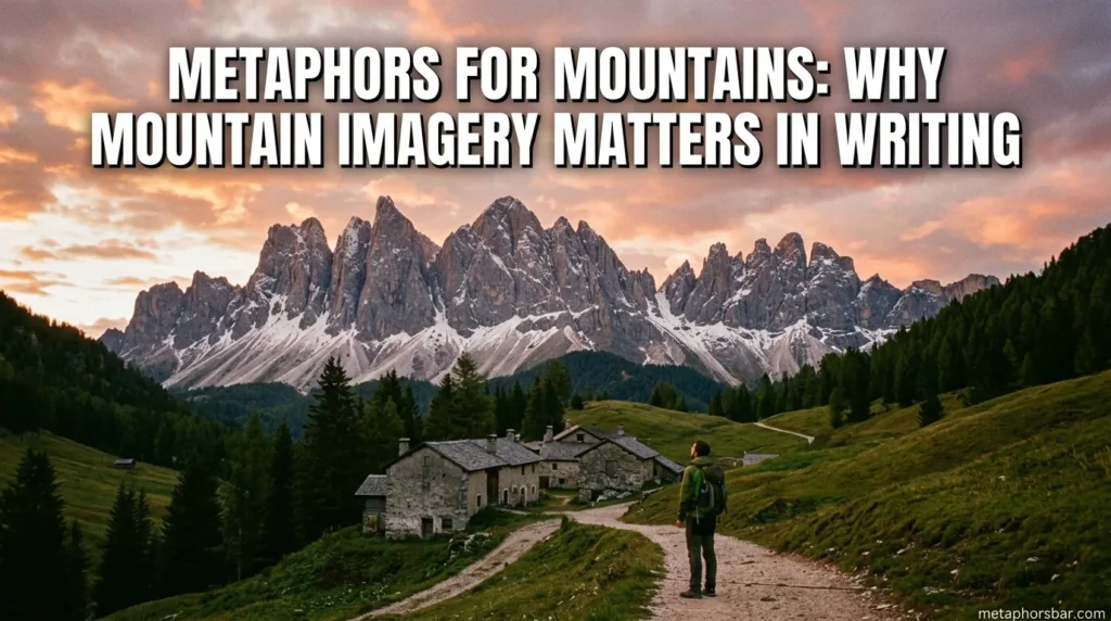Metaphors for Mountains: Why Mountain Imagery Matters in Writing