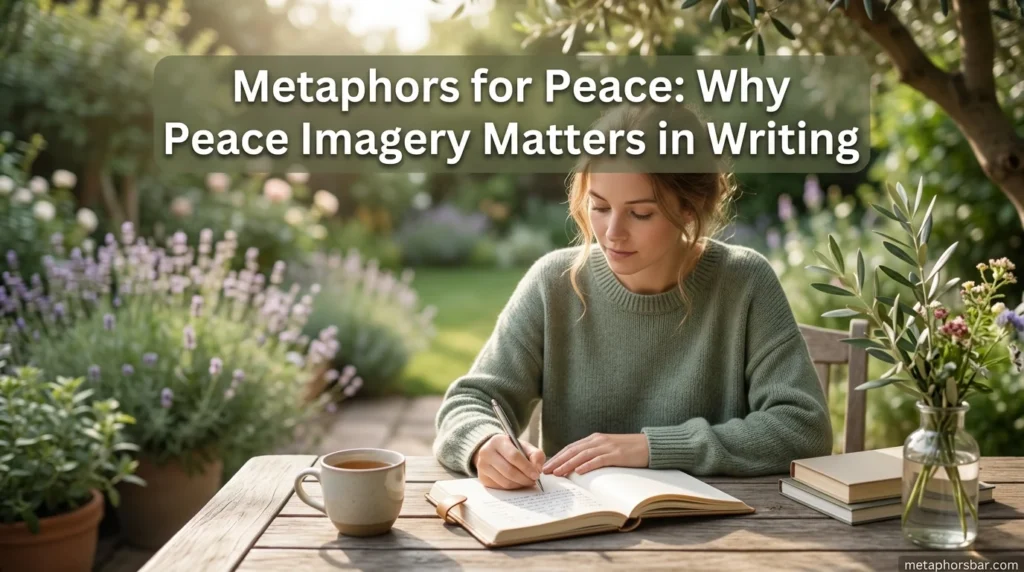 Metaphors for Peace: Why Peace Imagery Matters in Writing