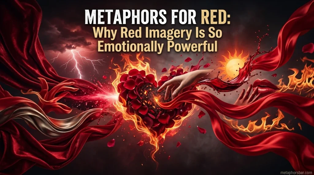Metaphors for Red: Why Red Imagery Is So Emotionally Powerful
