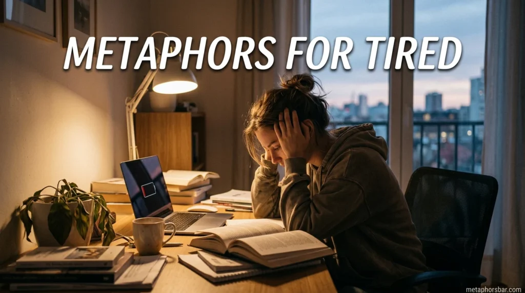Metaphors for Tired