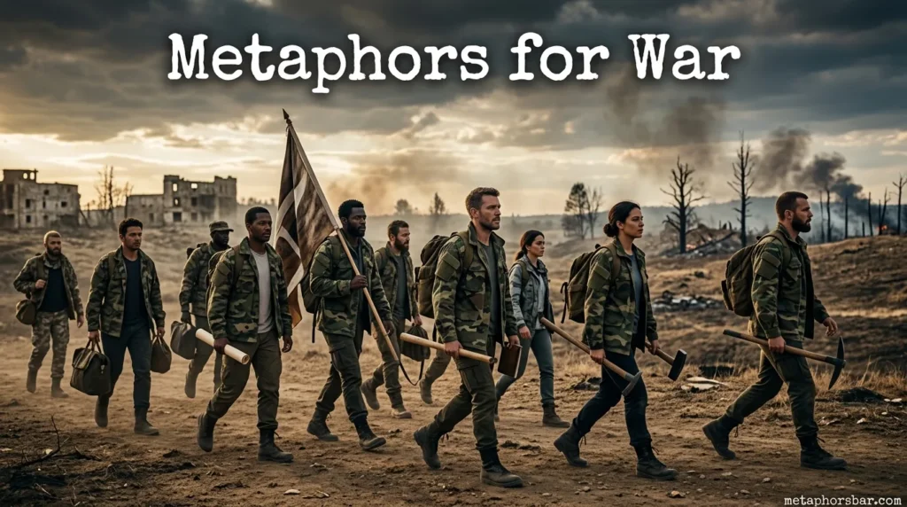 Metaphors for War