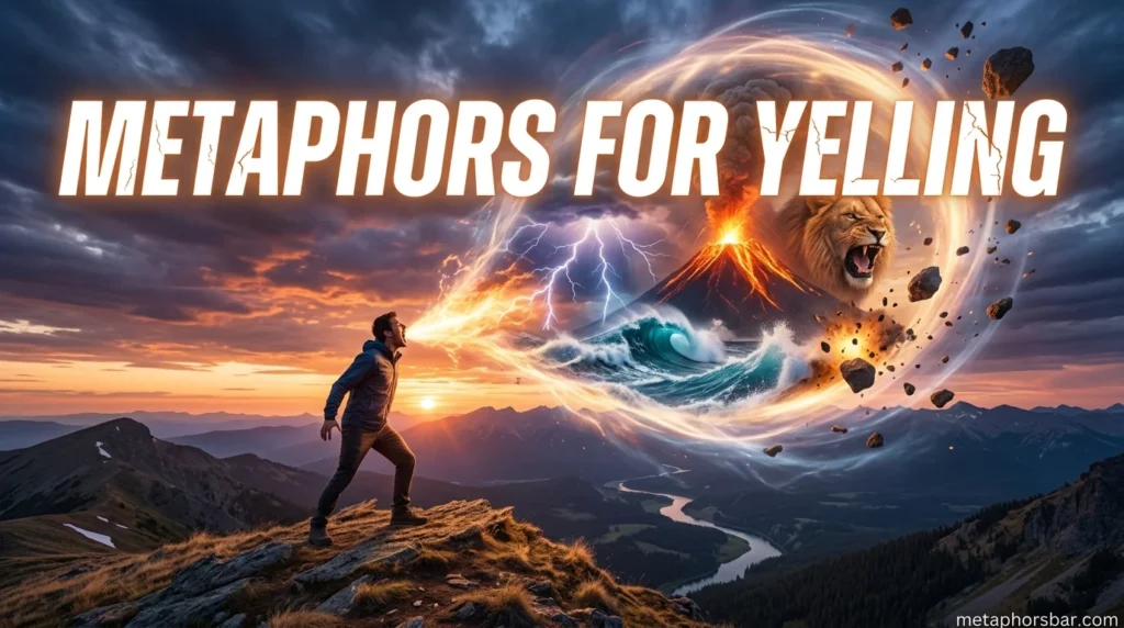 Metaphors for Yelling