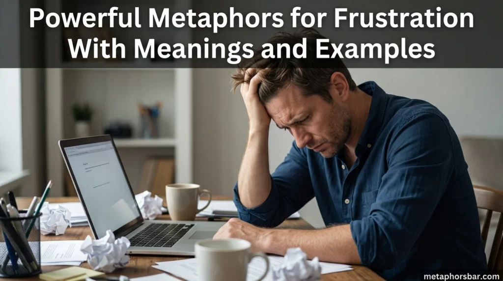 Powerful Metaphors for Frustration With Meanings and Examples