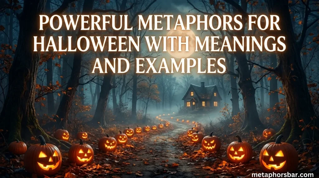 Powerful Metaphors for Halloween With Meanings and Examples