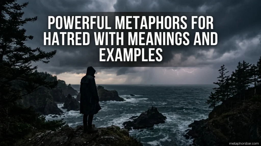 Powerful Metaphors for Hatred With Meanings and Examples