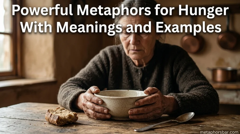 Powerful Metaphors for Hunger With Meanings and Examples