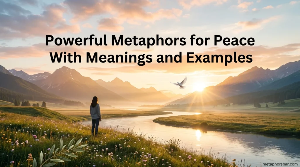 Powerful Metaphors for Peace With Meanings and Examples