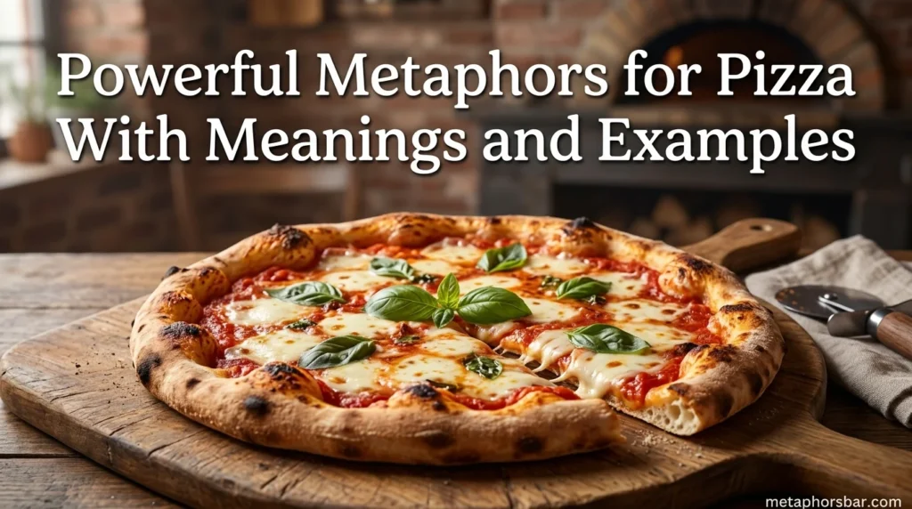 Powerful Metaphors for Pizza With Meanings and Examples