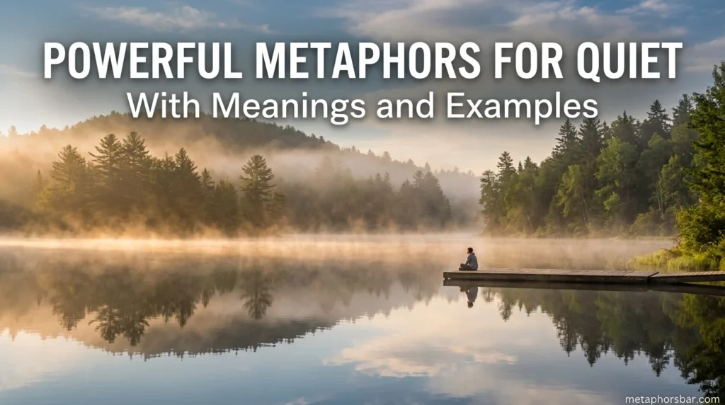 Powerful Metaphors for Quiet With Meanings and Examples