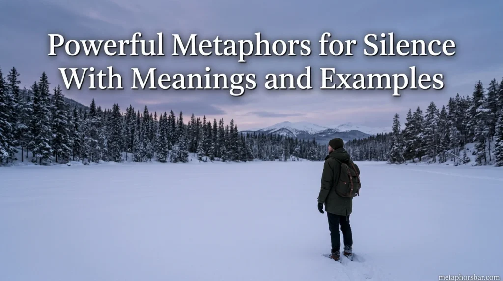 Powerful Metaphors for Silence With Meanings and Examples