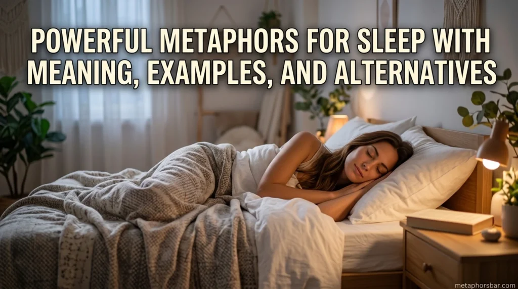 Powerful Metaphors for Sleep With Meaning, Examples, and Alternatives