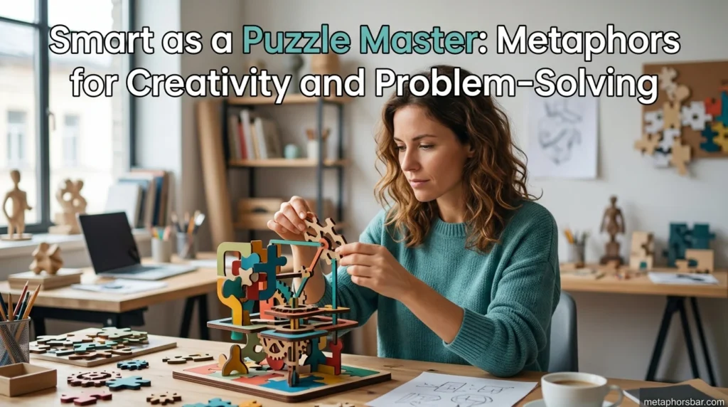 Smart as a Puzzle Master: Metaphors for Creativity and Problem-Solving
