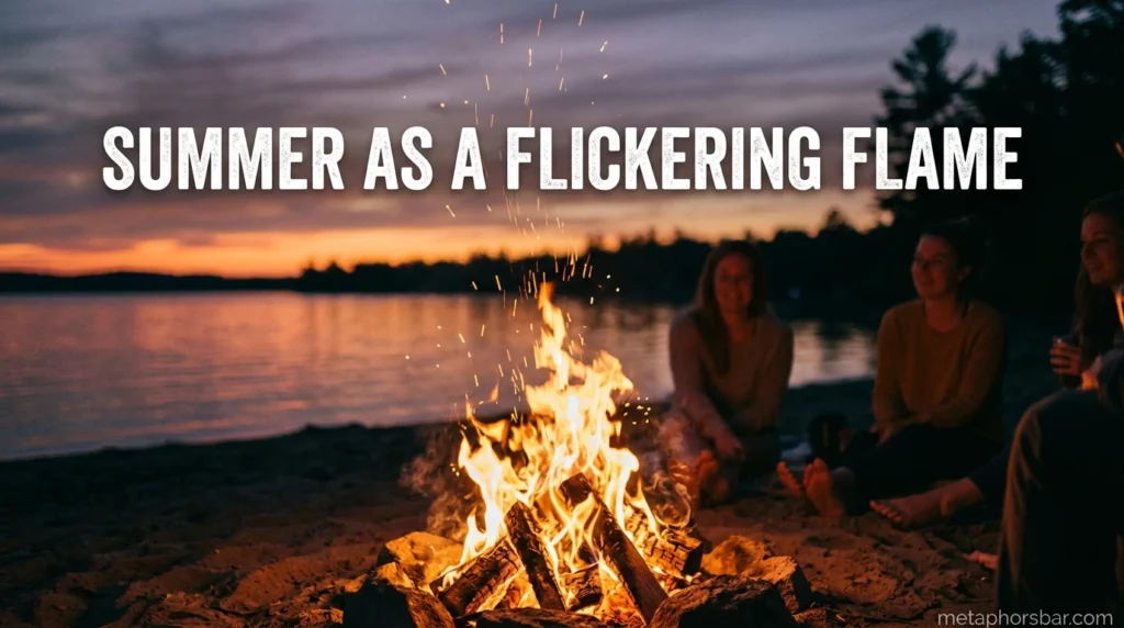 Summer as a Flickering Flame