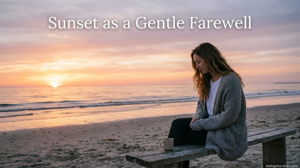 Sunset as a Gentle Farewell