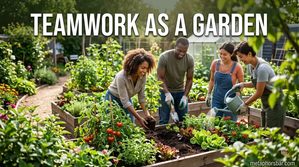 Teamwork as a Garden