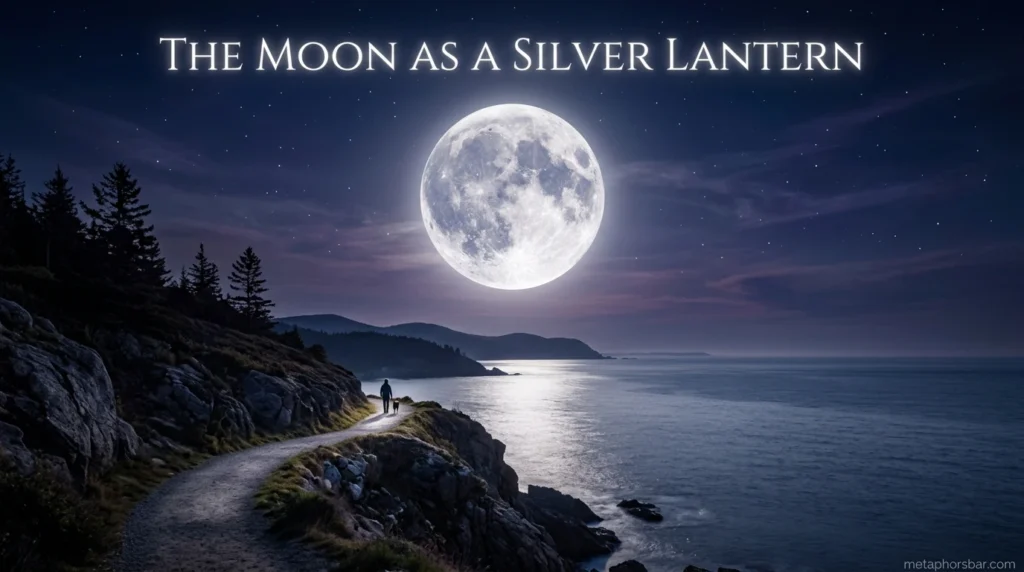 The Moon as a Silver Lantern
