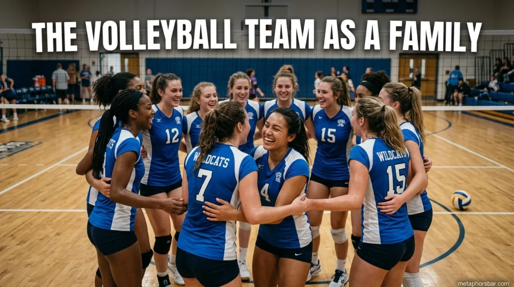 The Volleyball Team as a Family