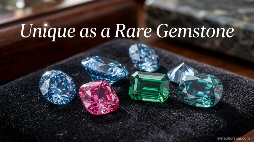 Unique as a Rare Gemstone
