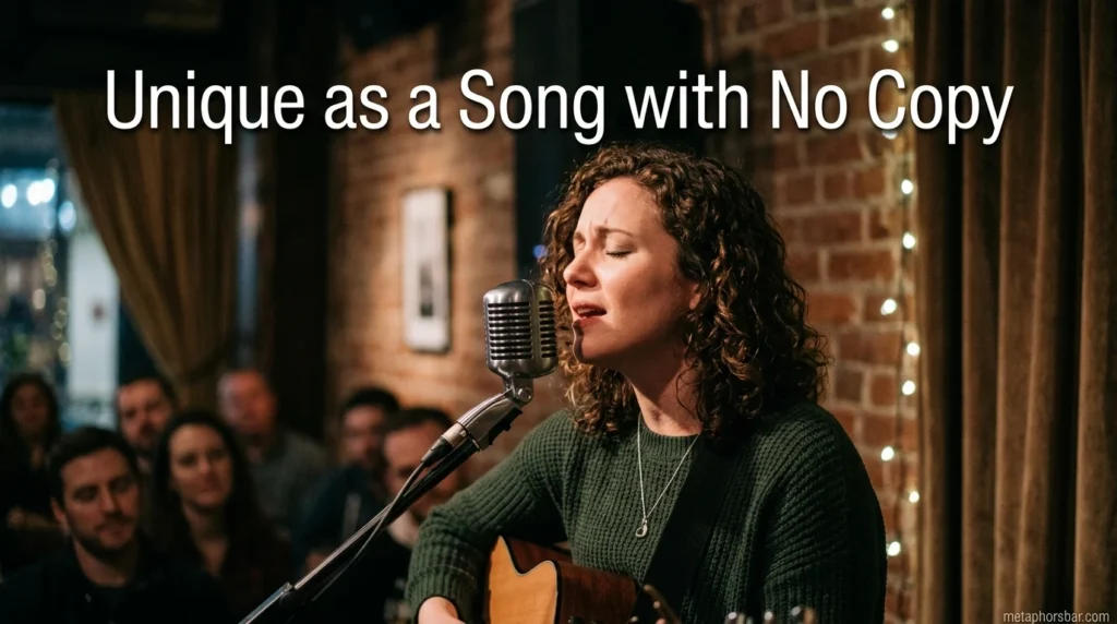 Unique as a Song with No Copy
