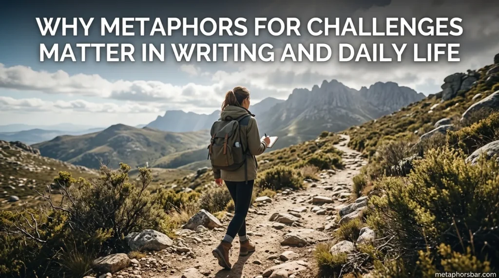 Why Metaphors for Challenges Matter in Writing and Daily Life