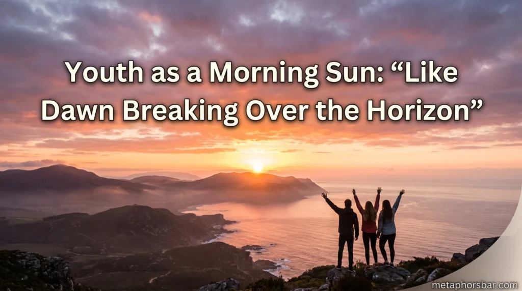Youth as a Morning Sun: “Like Dawn Breaking Over the Horizon”