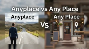 Anyplace vs Any Place