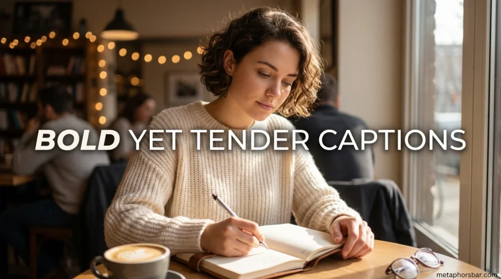Bold Yet Tender Captions