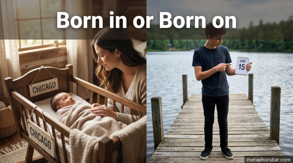 Born in or Born on