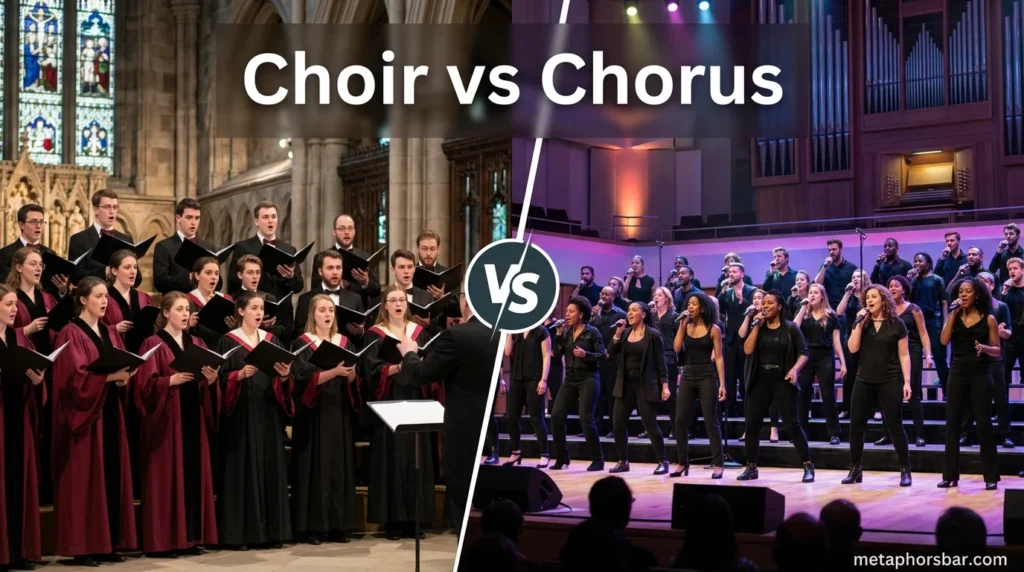 Choir vs Chorus