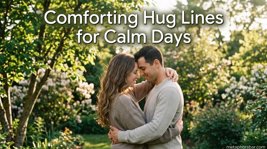 Comforting Hug Lines for Calm Days
