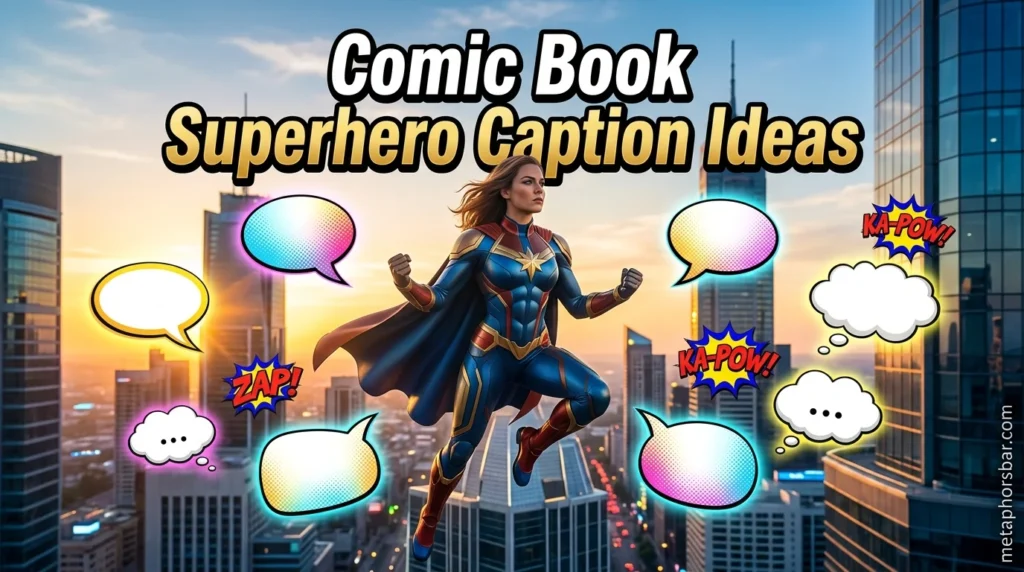 Comic Book Superhero Caption Ideas