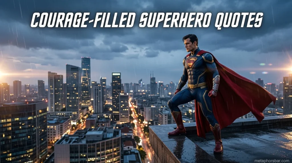 Courage-Filled Superhero Quotes