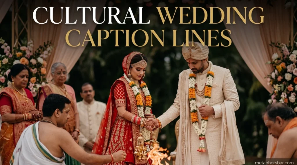 Cultural Wedding Caption Lines