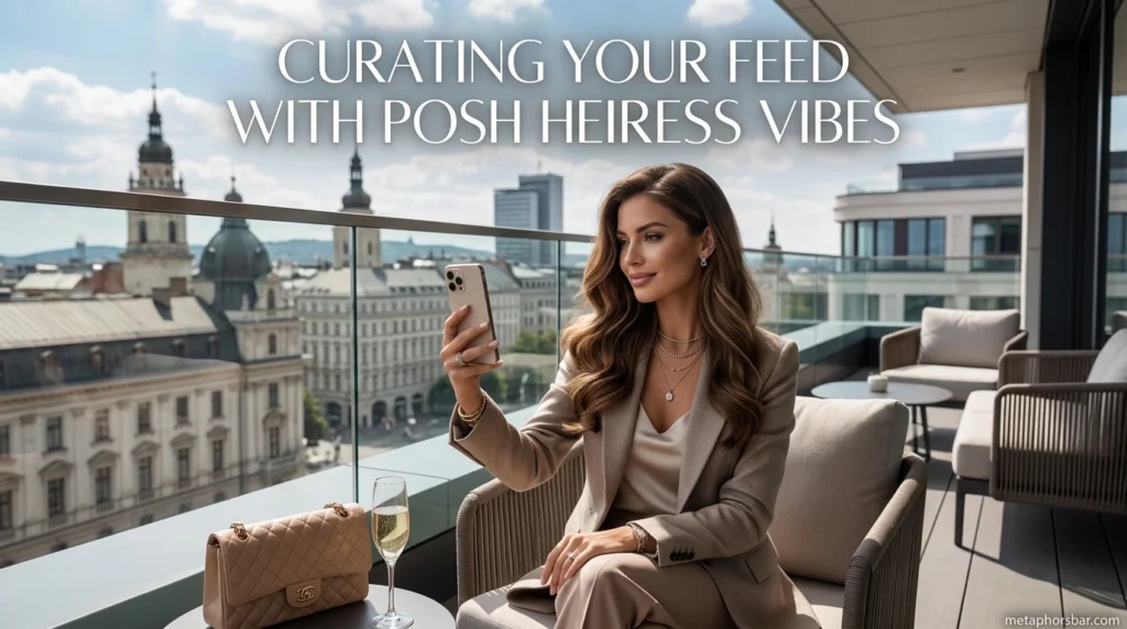 Curating Your Feed with Posh Heiress Vibes