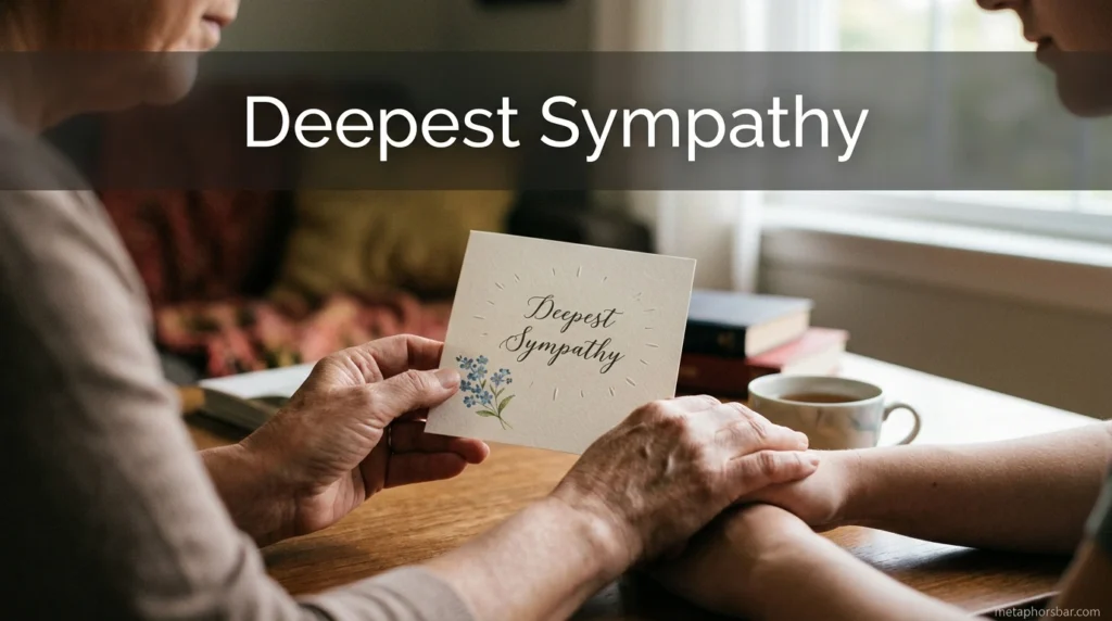 Deepest Sympathy