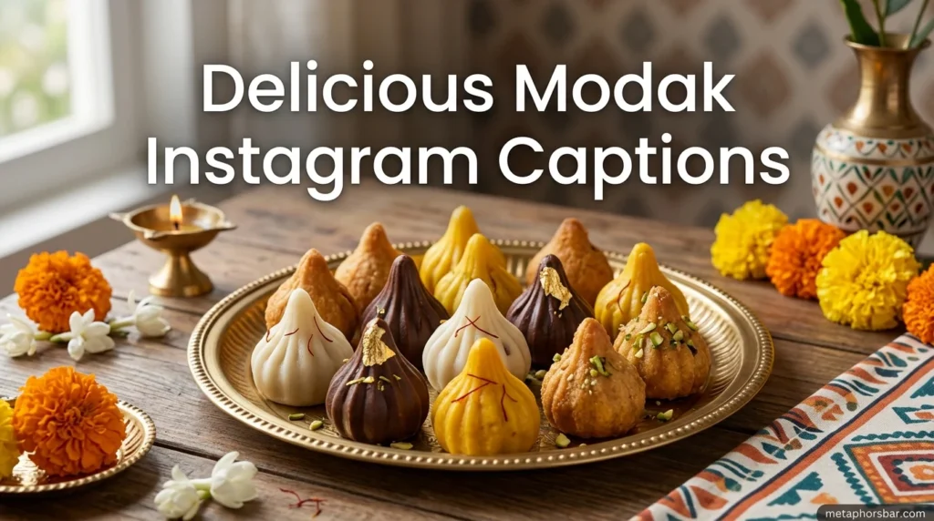 Delicious Modak Instagram Captions