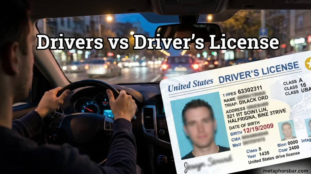 Drivers vs Driver’s License