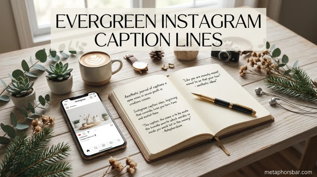 Evergreen Instagram Caption Lines