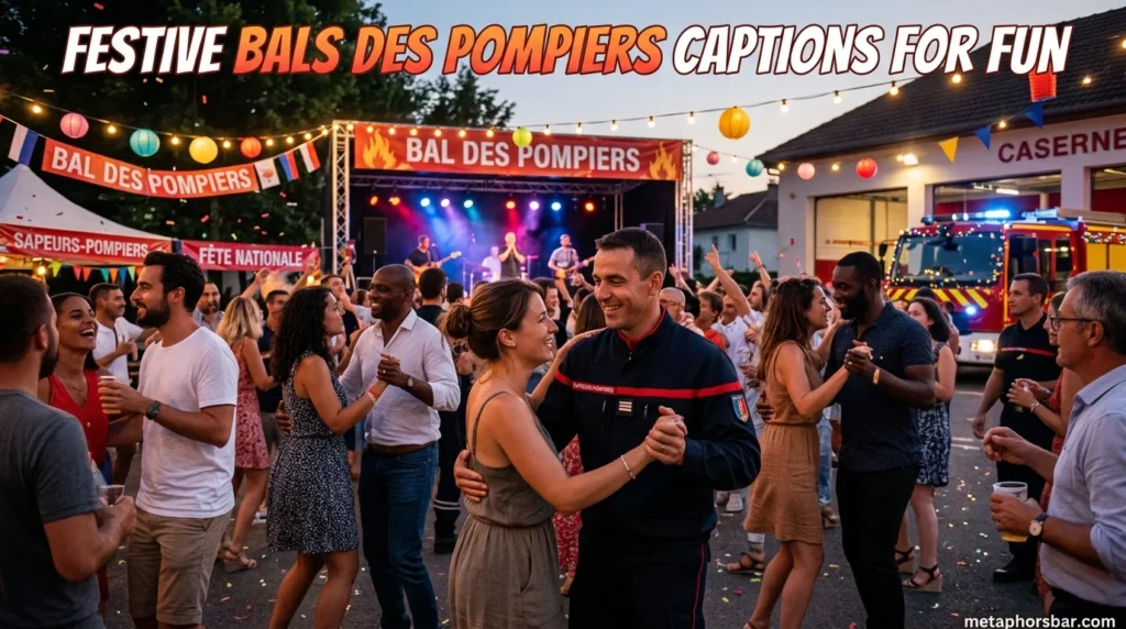 Festive Bals des Pompiers Captions for Fun