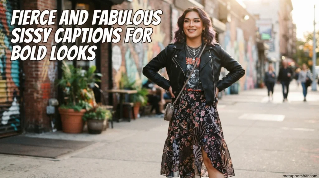 Fierce and Fabulous Sissy Captions for Bold Looks