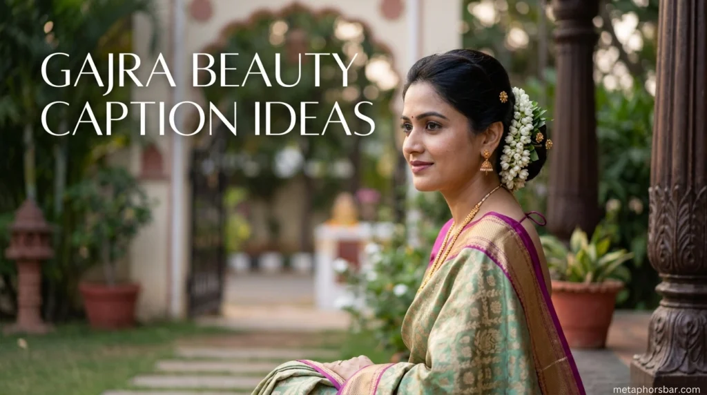 Gajra Beauty Caption Ideas