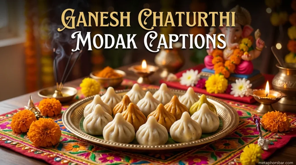 Ganesh Chaturthi Modak Captions